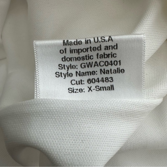 Katie May Natalie Bustier Oversized Bow Lace Insert Bodycon Midi Dress size XS - Picture 13 of 14